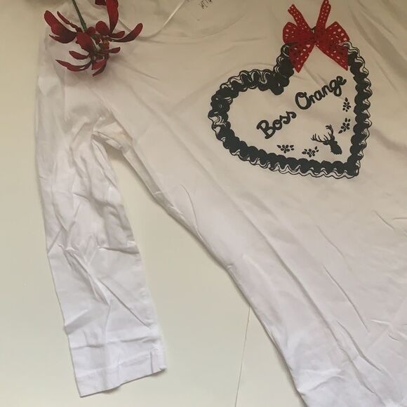 🌺BOSS Orange Long Sleeve Cotton Top🌺 - Picture 4 of 12